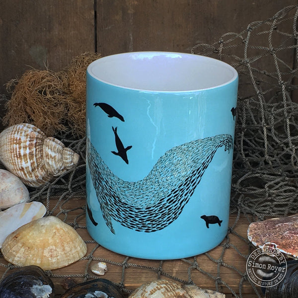 'Galápagos Seal Lions Design Ceramic Mug by simon royer.'