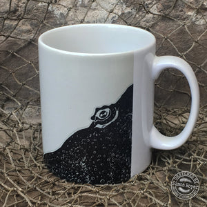 'Octopus Tentacle design Ceramic Mug by simon royer.'