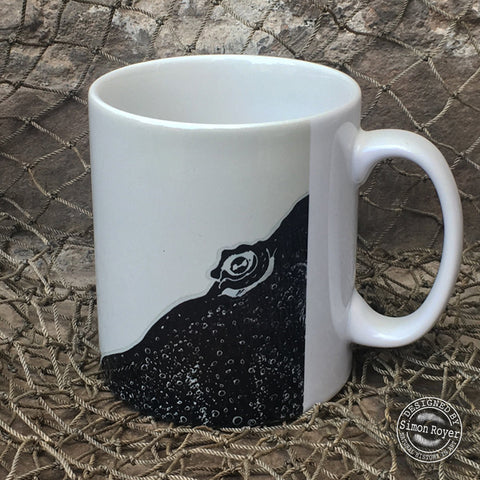 'Octopus Tentacle design Ceramic Mug by simon royer.'