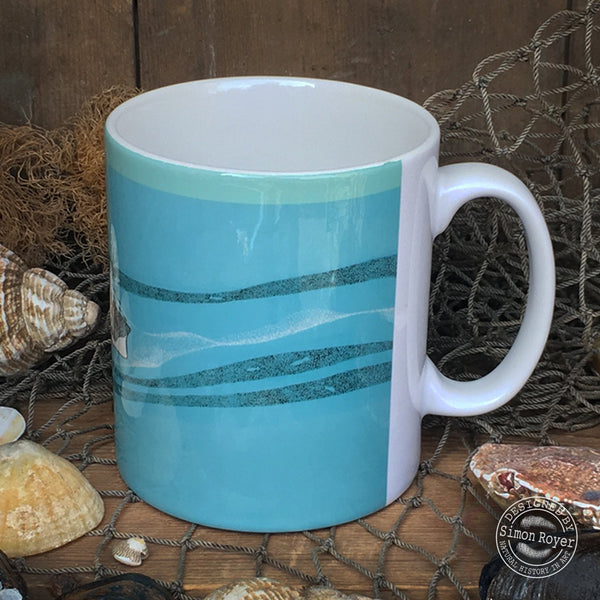'A Whale Shark Design Ceramic Mug by simon royer.'