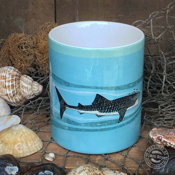'A Whale Shark Design Ceramic Mug by simon royer.'