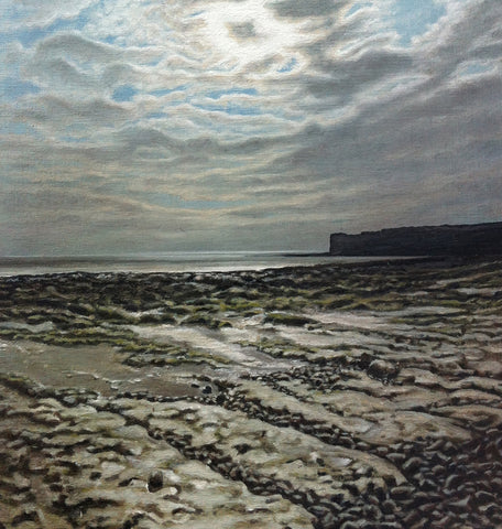 Oil painting of Cuckmere by artist simon royer.