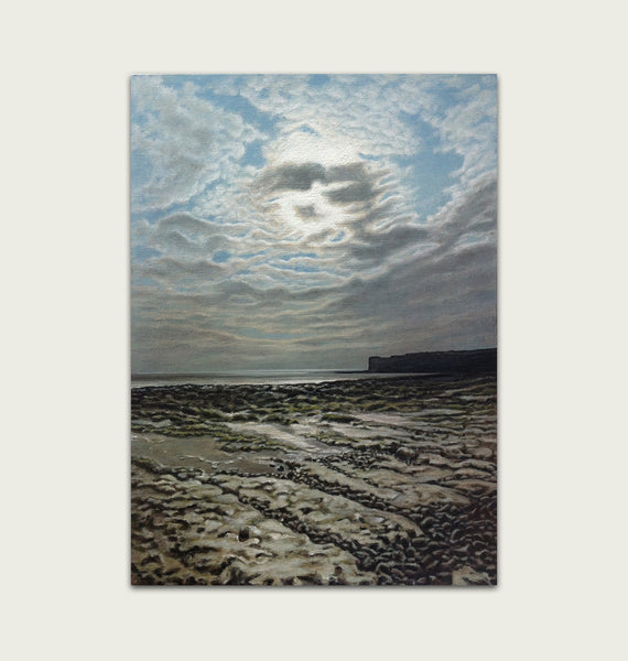 Oil painting of Cuckmere by artist simon royer.