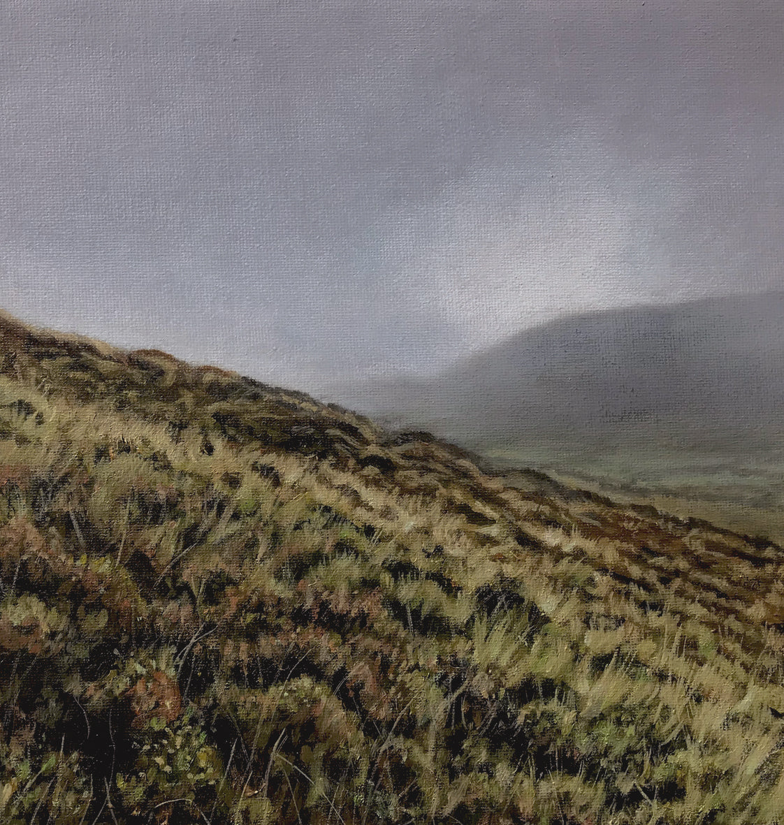 Brecon Beacons, Craig Cerrig-Gleisiad a Fan French oil painting by artist simon royer