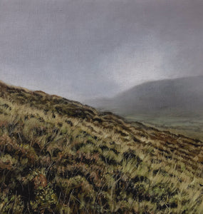 Brecon Beacons, Craig Cerrig-Gleisiad a Fan French oil painting by artist simon royer