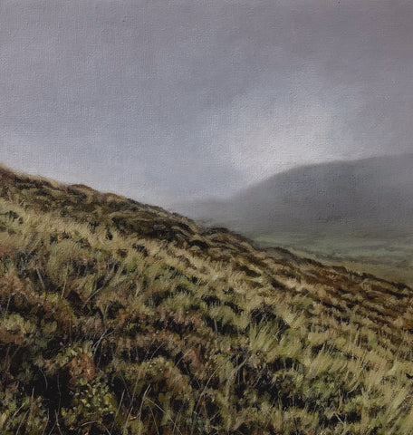 Brecon Beacons, Craig Cerrig-Gleisiad a Fan French oil painting by artist simon royer