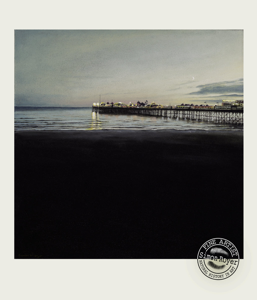 Brighton Pier at Dusk Print