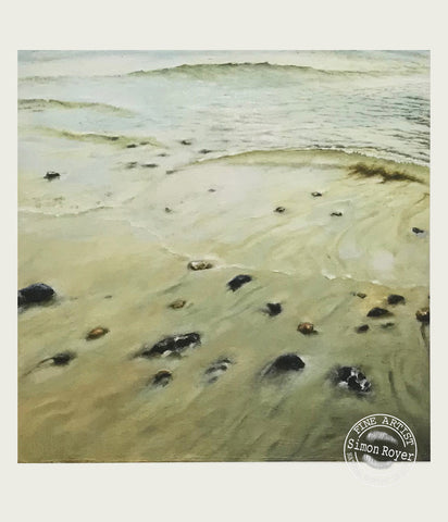 Low Tide Waves Print