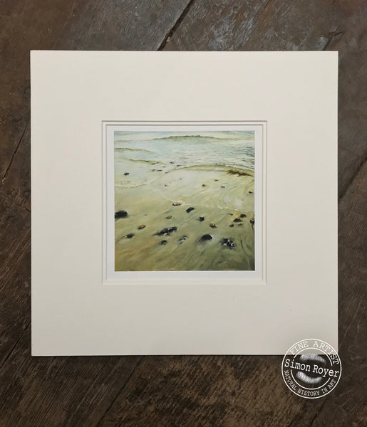 Low Tide Waves Print