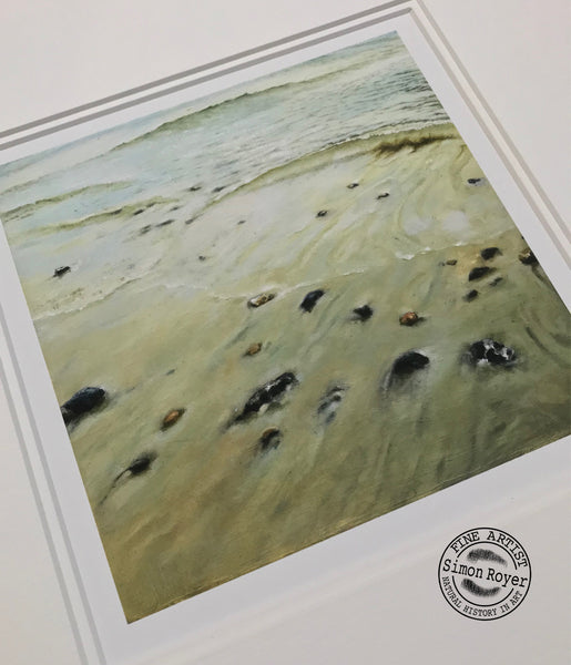 Low Tide Waves Print